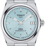 Tissot PRX Powermatic 80 Ice Blue Dial Silver Steel Strap Watch for Men - T137.207.11.351.00 Authentic Buy Shop Now