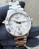 Tissot Seastar 1000 Lady White Dial Silver Steel Strap Unisex Watch - T120.210.11.011.00 Authentic Buy Shop Now