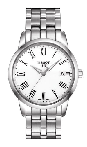 Tissot T Classic Dream White Dial Silver Steel Strap Watch For Men - T033.210.11.013.00 Authentic Buy Shop Now