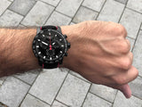 Tissot Supersport Chrono Giro D'Italia Black Dial Black Nylon Strap Watch for Men - T125.617.37.051.00 Authentic Buy Shop Now