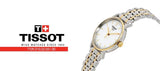 Tissot T Classic Everytime Small White Dial Two Tone Mesh Bracelet Watch For Women - T109.210.22.031.00 Authentic Buy Shop Now