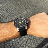 Tissot Supersport Chrono Black Dial Black Nylon Strap Watch for Men - T125.617.17.051.02 Authentic Buy Shop Now