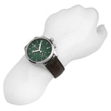 Tissot Chrono XL Chronograph Classic Green Dial Brown Leather Strap Watch For Men - T116.617.16.091.00 Authentic Buy Shop Now