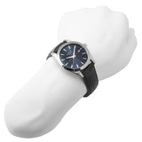 Tissot Gentlemen Blue Dial Black Leather Strap Watch for Men - T127.410.16.041.01 Authentic Buy Shop Now
