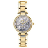 Coach Park Blue Dial Gold Steel Strap Watch for Women - 14503225 Authentic Buy Shop Now