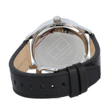 Tommy Hilfiger Spencer Skeleton Black Dial Black Leather Strap Watch for Men - 1791641 Authentic Buy Shop Now