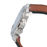 Fossil Bronson Chronograph Green Dial Brown Leather Strap Watch for Men - FS5738 Authentic Buy Shop Now