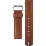 Tommy Hilfiger Dean Quartz Multifunction White Dial Brown Leather Strap Watch for Men - 1791274 Authentic Buy Shop Now