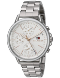 Tommy Hilfiger Carly White Dial Silver Stainless Steel Strap Watch for Women - 1781787 Authentic Buy Shop Now
