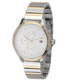 Tommy Hilfiger Blake Silver Dial Two Tone Steel Strap Watch for Women - 1781908 Authentic Buy Shop Now