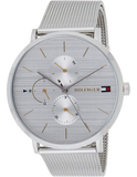 Tommy Hilfiger Jenna Quartz Silver Dial Silver Mesh Bracelet Watch For Women - 1781942 Authentic Buy Shop Now
