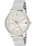 Tommy Hilfiger Brooke Pink Dial Silver Steel Strap Watch for Women - 1782020 Authentic Buy Shop Now