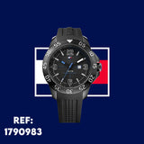 Tommy Hilfiger Sport Multifunction Black Dial Black Rubber Strap Watch for Men - 1790983 Authentic Buy Shop Now