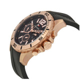 Tommy Hilfiger Sport Multifunction Black Dial Black Rubber Strap Watch for Men - 1791145 Authentic Buy Shop Now