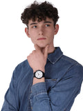 Tommy Hilfiger Jake Multi Function Quartz White Dial Black Leather Strap Watch for Men - 1791235 Authentic Buy Shop Now