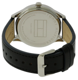 Tommy Hilfiger Damon Multifunction Black Dial Black Leather Strap Watch for Men - 1791417 Authentic Buy Shop Now