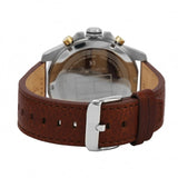 Tommy Hilfiger Decker Blue Dial Brown Leather Strap Watch for Men - 1791561 Authentic Buy Shop Now