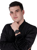 Tommy Hilfiger Shawn Quartz Black Dial Black Steel Strap Watch for Men - 1791611 Authentic Buy Shop Now