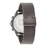 Tommy Hilfiger Shawn Chronograph Quartz Grey Dial Grey Mesh Bracelet Watch for Men - 1791613 Authentic Buy Shop Now