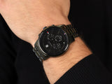 Tommy Hilfiger Quartz Black Dial Black Steel Strap Watch for Men - 1791634 Authentic Buy Shop Now
