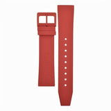Tommy Hilfiger Denim Quartz Red Dial Red Rubber Strap Watch for Men - 1791323 Authentic Buy Shop Now