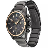 Tommy Hilfiger Mason Grey Dial Grey Steel Strap Watch for Men - 1791790 Authentic Buy Shop Now