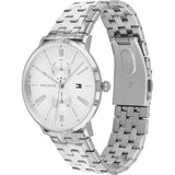 Tommy Hilfiger Jenna Quartz White Dial Silver Steel Strap Watch for Women - 1782068 Authentic Buy Shop Now