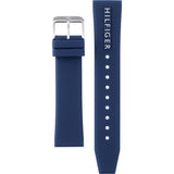 Tommy Hilfiger Jackson Silver Dial Black Leather Strap Watch for Men - 1791240 Authentic Buy Shop Now