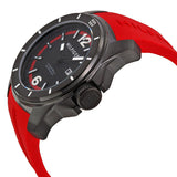 Tommy Hilfiger Windsurf Black Dial Red Rubber Strap Watch for Men - 1791112 Authentic Buy Shop Now