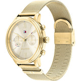 Tommy Hilfiger Blake Quartz Gold Dial Gold Mesh Bracelet Watch for Women - 1782302 Authentic Buy Shop Now