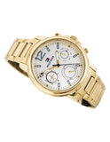 Tommy Hilfiger Claudia White Dial Gold Steel Strap Watch for Women - 1781742 Authentic Buy Shop Now