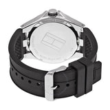 Tommy Hilfiger Drew Black Dial Black Rubber Strap Watch for Men - 1791064 Authentic Buy Shop Now