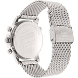 Tommy Hilfiger Harrison Quartz Grey Dial Silver Mesh Bracelet Watch for Men - 1790877 Authentic Buy Shop Now