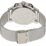 Tommy Hilfiger Harrison Quartz Grey Dial Silver Mesh Bracelet Watch for Men - 1790877 Authentic Buy Shop Now