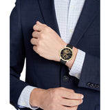 Tommy Hilfiger Legend Chronograph Black Dial Black Leather Strap Watch For Men - 1710565 Authentic Buy Shop Now
