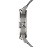 Tommy Hilfiger Damon Quartz Chronograph Black Dial Silver Mesh Bracelet Watch for Men - 1791415 Authentic Buy Shop Now