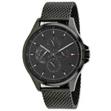 Tommy Hilfiger Shawn Chronograph Quartz Grey Dial Grey Mesh Bracelet Watch for Men - 1791613 Authentic Buy Shop Now