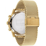 Tommy Hilfiger Kane White Dial Gold Mesh Bracelet Watch for Men - 1710403 Authentic Buy Shop Now