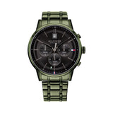 Tommy Hilfiger Quartz Black Dial Black Steel Strap Watch for Men - 1791634 Authentic Buy Shop Now
