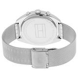 Tommy Hilfiger Mia Silver Dial Silver Mesh Bracelet Watch for Men - 1781628 Authentic Buy Shop Now