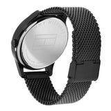 Tommy Hilfiger Damon Quartz Black Dial Black Mesh Bracelet Watch for Men - 1791420 Authentic Buy Shop Now