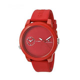 Tommy Hilfiger Denim Quartz Red Dial Red Rubber Strap Watch for Men - 1791323 Authentic Buy Shop Now