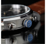 Tommy Hilfiger Kane Grey Dial Brown Leather Strap Watch for Men - 1710398 Authentic Buy Shop Now