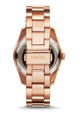 Fossil Boyfriend Multifunction Rose Gold Dial Rose Gold Steel Strap Watch for Women - ES3885 Authentic Buy Shop Now