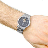 Tissot Tradition Automatic Open Heart Automatic Watch For Men - T063.907.11.058.00 Authentic Buy Shop Now