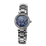 Coach Park Mother of Pearl Blue Dial Silver Steel Strap Watch for Women - 14503224 Authentic Buy Shop Now
