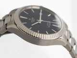 Tudor Style Automatic Black Dial Silver Steel Strap Watch for Men - M12710-0003 Authentic Buy Shop Now