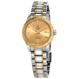 Tudor Style Automatic Gold Dial Two Tone Steel Strap Watch for Men - M12713-0001 Authentic Buy Shop Now