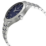 Tudor Style Automatic Diamonds Blue Dial Silver Steel Strap Watch for Men - M12710-0017 Authentic Buy Shop Now