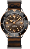 Breitling Superocean Heritage '57 Outerknown Limited Edition Brown Dial Brown NATO Strap Watch for Men - U103701A1Q1W1 Authentic Buy Shop Now